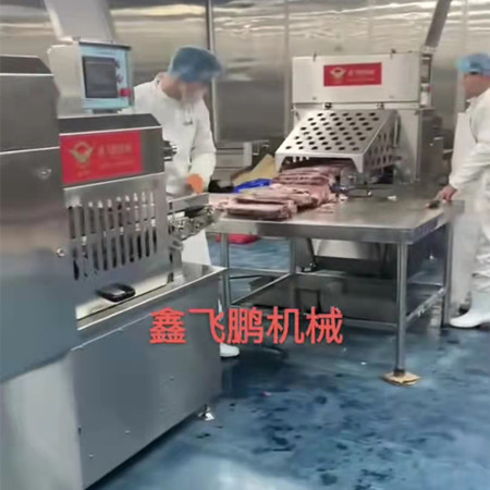 安徽某工廠牛腩切粒生產(chǎn)線